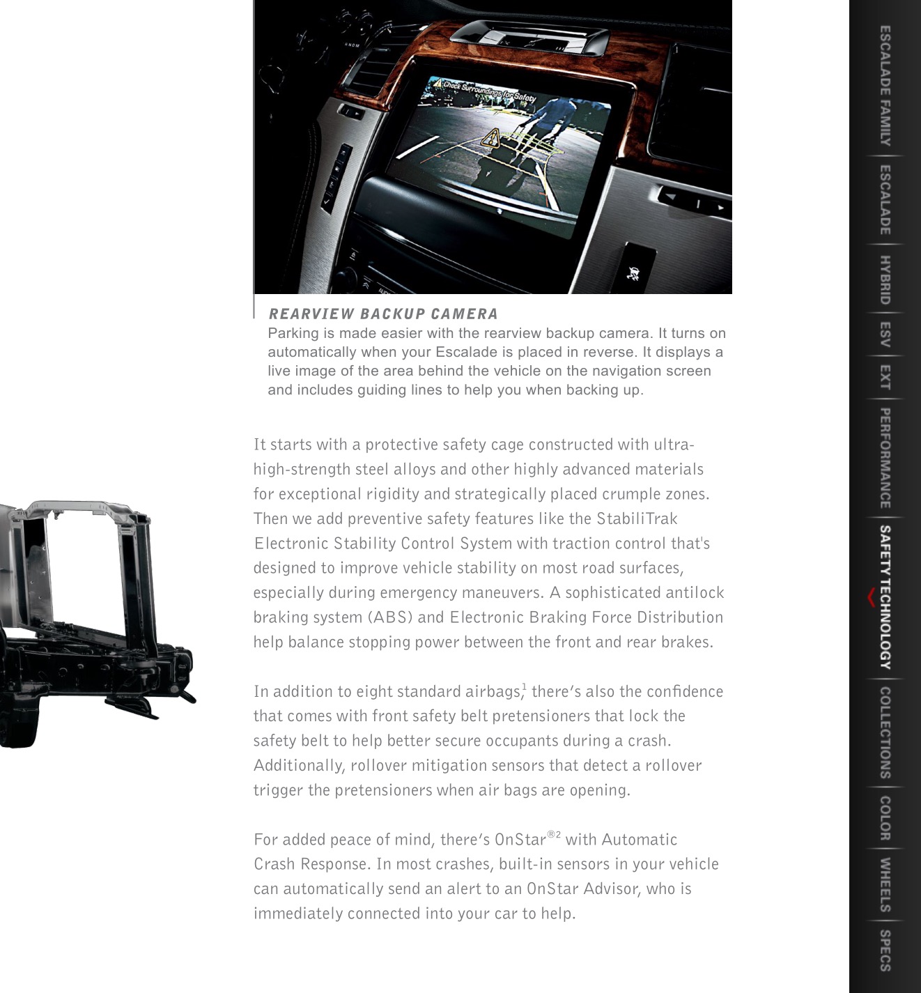2013 Cadillac Escalade Brochure Page 44